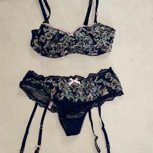 Victoria’s Secret Floral Lingerie Set